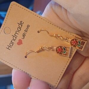 Homemade Disneys Beauty & The Best Dainty Earrings ♥️